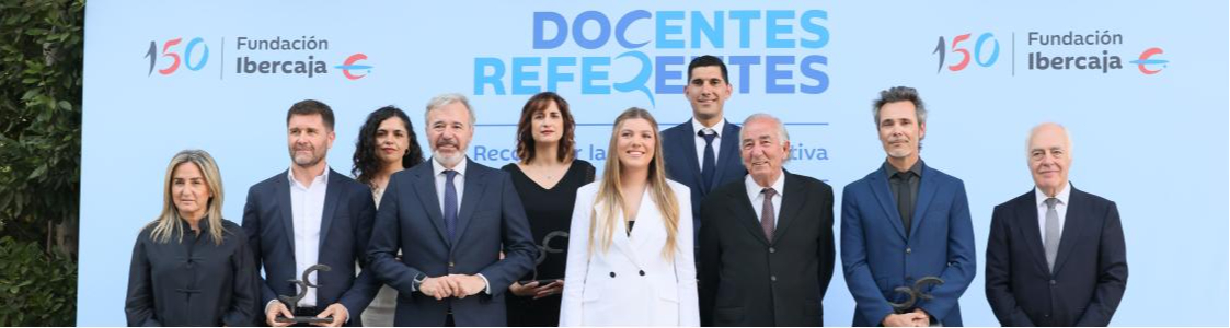 Entrega de las ayudas de la I Edición de Docentes Referentes de Fundación Ibercaja