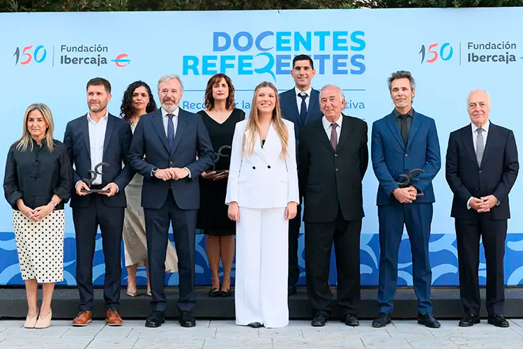 Entrega de las ayudas Docentes Referentes de Fundación Ibercaja.